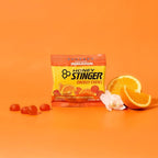 Honey Stinger Organic Orange Blossom Energy Chew, Gluten Free & Caffeine Free, for Exercise, Running and Performance, Sports Nutrition for Home & Gym, Pre and Mid Workout, 21.6 Ounces (Pack of 12)
