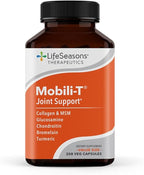 LifeSeasons Mobili-T - Joint Support Supplement - Reduces Aches & Discomforts - Increase Range of Motion - Rebuild Tissue & Cartilage - MSM Chondroitin Collagen Glucosamine & Turmeric - 208 Capsules