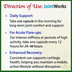 Bodymune JointWorks – Organic Joint & Muscle Support Supplement – Promotes Mobility, Flexibility & Comfort – 66 Capsules (2-Month Supply) – USDA Organic, Vegan, Gluten-Free, Non-GMO