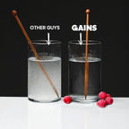 Gains in Bulk Instantized Creatine Monohydrate for Men & Women, Soluble Pre Workout Powder, Supports Muscle Building, Strength and Performance, Bodybuilding Supplements, Sour Raspberry, 30 Servings