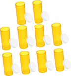 FOMIYES 20pcs Small Travel Pill Organizer for Medication Vitamins and Supplements Durable Plastic Case for Home Office and Travel Storage