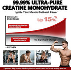 Creatine Gummies, Potent creatine monohydrate Gummies,for Energy Boost, Increase Strength and Build Muscle,withL-Taurine, B12 Gluten-Free, Sugar Free,90Count