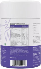 Be Bodywise Biotin Hair Growth Gummies for Women I Sugar Free I Hair Skin and Nails Vitamins I Biotin, Zinc, Folic Acid, Vitamin C, Keratin & Multivitamin I 100% Vegan, Gluten Free I 60 Day Pack