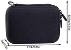 Travel Pill Organizer with 15 Divided Tiny Bottles & Writable Label, Cute Zippered Pill Box for Medicine & Vitamin Holder