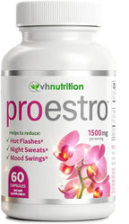 VH Nutrition PROESTRO | Estrogen Support* Supplement for Women | Extra Strength Hormone Balance* for Her | 60 Capsules in Easy to Swallow Pills