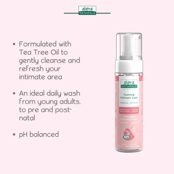 Foaming Feminine Wash |For Intimate Areas |Self-Foaming Pump |pH Balanced |Cleanses and Refreshes |Made with Natural and Organic Ingredients |Dermatologist & Gynecologist Tested |(6.7 fl.oz / 200ml)