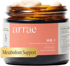 Arrae MB-1 Metabolism Support Supplement for Women | Natural Digestive & Energy Formula | 30 Capsules