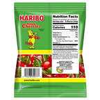 HARIBO Gummi Candy, Happy Cherries, 5 oz. Bag (Pack of 12)