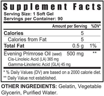 Youngevity Ultimate Multi-EFA™ - Plant Based EFA Supplement - No Fish - Small Softgel for Adults and Children, Evening Primrose - 90 Softgels (Pack of 2)