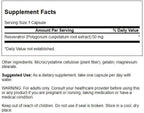 Swanson Resveratrol 50 50 Milligrams 30 Capsules (Pack of 2)