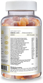 Actif Prenatal Gummies with 25+ Organic Vitamins and Organic Herbal Blend - Non-GMO, 100% Vegetarian, 90 Count, Made in USA