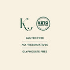Great Lakes Wellness Keto Boost Advanced Collagen Peptides Powder with 4.2g MCTs - Vanilla Flavored - Nutritiously-Rich Non-Dairy Coffee Creamer or Smoothie Alt - Non-GMO, Kosher - 14.1 oz