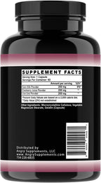 Angry Supplements Urinary Care for Women – UTI & Urinary Tract Health Support – Cranberry, Corn Silk & Uva Ursi – Bladder Cleanse Complex – 60 Capsules, 120 Day Supply (2-Bottles)