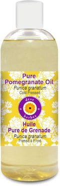Deve Herbes Pure Pomegranate Oil (Punica granatum) Cold Pressed 200ml (6.76 oz)