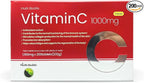 Vitamin C 1000mg (200 Tablets) - Supports a Immune System & Anti-oxidant Protection | Gluten Free - Made in Korea
