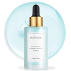 MATKAS Korean Firming Boost Hydrating Hyaluronic Acid Serum 1 Fl. Oz. - Hyaluronic Acid + 2% Niacinamide Serum for Dry Skin, Anti Aging Korean Peptides Moisturizer for Face, Deep Facial Skin Hydration