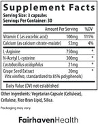 Fairhaven Health FertileCM Fertility Supplement for Women, Capsules - Fertile Cervical Mucus, Ovulation Cycle, Includes L-Arginine, N-Acetyl-Cysteine, Grape Seed Extract and Vitamin C - 90 Capsules