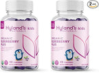 Hyland's Kids Organic Elderberry Plus Gummies, Organic Black Elderberry with ZINC and Vitamin C, Immune Support for Children, 48 Vegan Gummies (Pack of 2)
