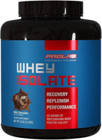 Prolab Whey Isolate 5LB, Ultra-Pure, Fast-Absorbing Whey Protein Isolate with 23g Protein & BCAAs,Supports Lean Muscle Growth, Recovery & Performance (Milk Chocolate)