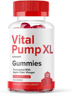 Vital Pump XL Gummies, Official Vital Pump XL Advanced Formula Vitamin Gummys, VitalPumpXL All Natural Supplement Gummies, VitalPump Support Review, 1 Month Supply (60 Gummies)