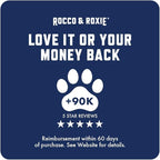 Rocco & Roxie Litter Box Odor Eliminator, Best Natural Urine Deodorizer for Cat Litter Boxes Cats Smell Control, Odor Absorber, Safe for Kitty, 12 oz pack of 2