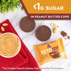 Atkins Keto Peanut Butter Cups,Naturally Flavored,Zero Grams Added Sugar,Gluten Free,20 Count (Pack of 2)