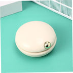 2Pcs Portable Small Sealing Case Travel Organizer Compact Compartment Container for Medicines Vitamins with Airtight Preservation Design Lightweight and Convenient Go Use