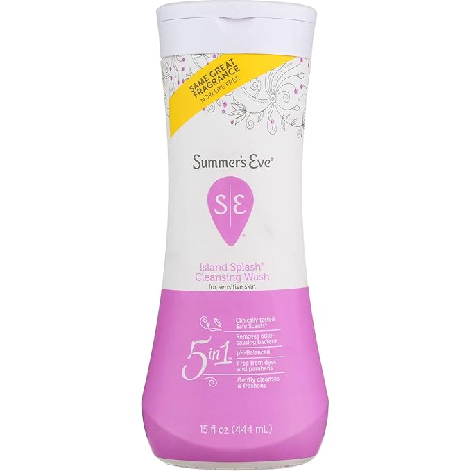 Summer's Eve Island Splash Cleansing Wash For Sensitive Skin 15 oz. (Pack of 2)