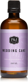 P&J Trading Fragrance | Wedding Cake Oil 100ml - Candle Scents for Candle Making, Freshie, Soap Making Supplies, Diffuser Oil Scents