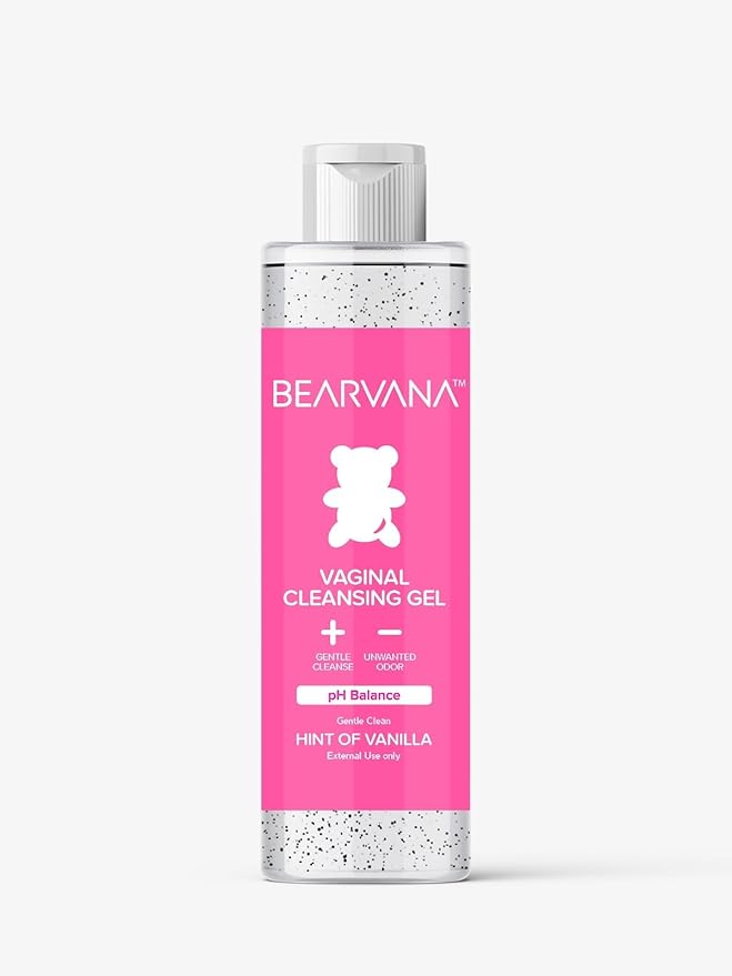 BEARVANA Gentle Feminine Wash | Daily External Vaginal Cleanser | Light Vanilla Scent | 8.45 fl oz (250 mL)