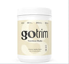 GoTrim Nutrition Shakes - Creamy Vanilla, High Protein, Meal Replacement Shake with 19g Protein & 10g Fiber, Ready to Drink, Gluten-Free, No Added Sugar, 14 Servings