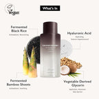 haruharu Wonder Black Rice Hyaluronic Toner for Sensitive Skin, Alcohol Free, Fragrance Free, Deep Hydration, Glass Skin, Korean Skincare, Vegan, Cruelty-Free, 10.1 fl.oz