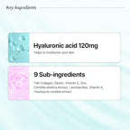 BB LAB Hyaluronic Acid Supplement, Korea Hyaluronic Acid 120mg, Skin Hydration, Moisture Support, Fast Absorption, Capsule Type
