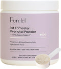 Perelel Prenatal Vitamins Powder for 1st Trimester, with Vitamin B6 & Methylfolate, Anti Nausea Support, Dairy Free, Sugar Free Clean Drink Mix for Early Stage Support, Light Vanilla, 30 Day Supply
