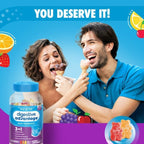 Digestive Advantage Daily Probiotic Gummies for Digestive Health, Gut Health & Immune Support, Probiotics for Men and Women (80ct) - Delicious Natural Fruit Flavor* (Pack of 3)