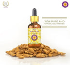 dève herbes Pure Almond Oil (Prunus dulcis) with Glass Dropper Cold Pressed 5ml (0.16 oz)