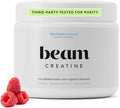 Beam Creatine Monohydrate Powder – 5g Micronized Creatine Monohydrate, Flavored Creatine for Women & Men, Muscle Strength, Growth & Cognitive Support, Blue Raspberry Flavor, 30 Servings