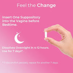 Natureland Boric Acid Vaginal Suppositories for Women 600mg - 40 Count - Made in USA - Feminine Care for pH Balance & Odor Control - Intimate Health Support - with BloomSense App