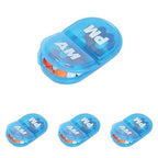 EZY DOSE Daily AMPM Pill Reminder, Colors Vary, 1 Count (Pack of 4)