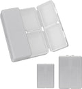 FYY 2 Pcs Daily Pill Organizer, 7 Compartments Portable Pill Case Travel Pill Organizer,[Folding Design] Pill Box for Purse Pocket to Hold Vitamins,Cod Liver Oil,Supplements and Medication-Grey