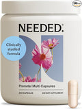 Needed. Multivitamin with Choline Capsules for Prenatal, Pregnancy, Breastfeeding, Postpartum | Expertly-Formulated & Third-Party Tested| 30-Day Supply