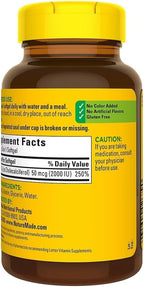 Nature Made Vitamin D3 2000iu 320 Ct. Soft Gels (Packaging May Vary)