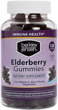 berkley jensen Elderberry Gummies with Vitmain C & Zinc, 120 ct./150mg