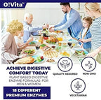 Premium Digestive Enzymes with Plant-Based enzymes, Supports Better Digestion, Better Nutrient Absorption (60 Non-GMO Vegetable Capsules)
