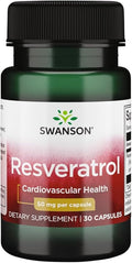 Swanson Resveratrol 50 50 Milligrams 30 Capsules