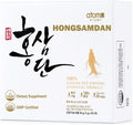 Korean Red Ginseng Spherical Granule, 1g x 60 Sticks (2boxes of 30) - Hongsamdan, Meticulously Crafted 100% Red Ginseng Spherical Grains