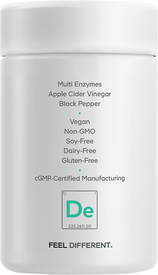 Codeage Fermented Digestive Enzymes Supplement - 14 Digestive Enzymes, Probiotics, Prebiotics, Fermented Botanicals, Plant-Based Multi Pancreatic Enzymes - 1 Capsule a Day - 30 Capsules