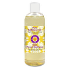 Deve Herbes Pure Safflower Oil (Carthamus tinctorius) Cold Pressed 200ml (6.76 oz)