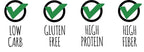 Protein Chips, 14g Protein, 3g-4g Net Carbs, Gluten Free, Keto Snacks, Low Carb Snacks, Protein Crisps, Keto-Friendly, Made in USA (Barbecue, 7 Pack)