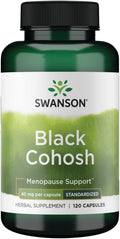 Swanson Black Cohosh (Standardized) 20 Milligrams 120 Capsules